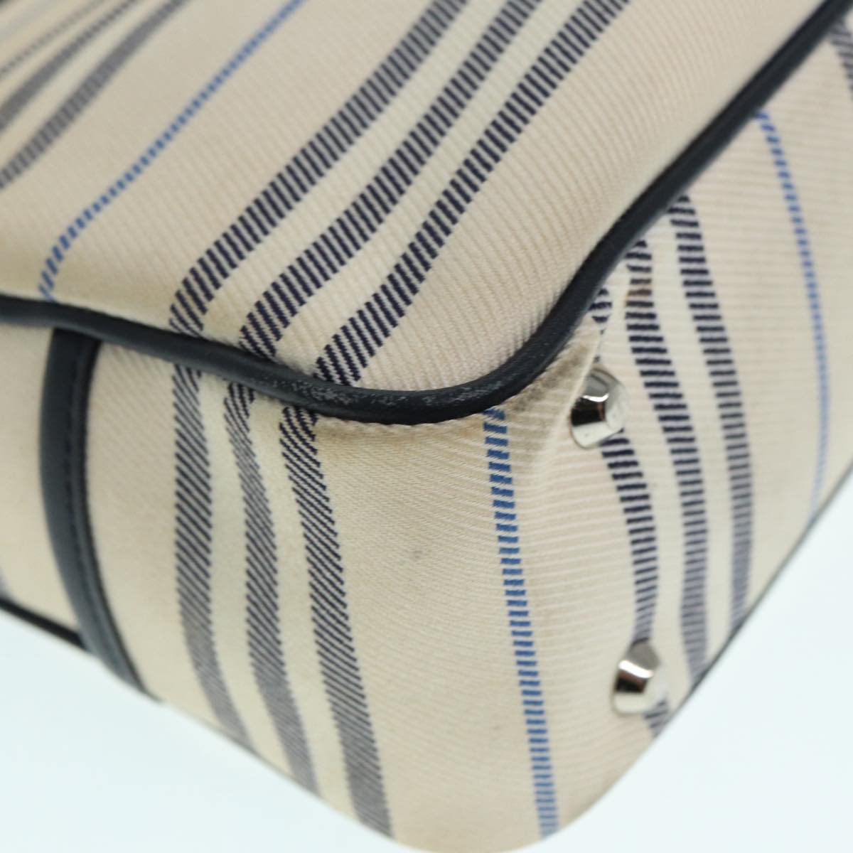 Burberry Beige Canvas Shoulder Bag