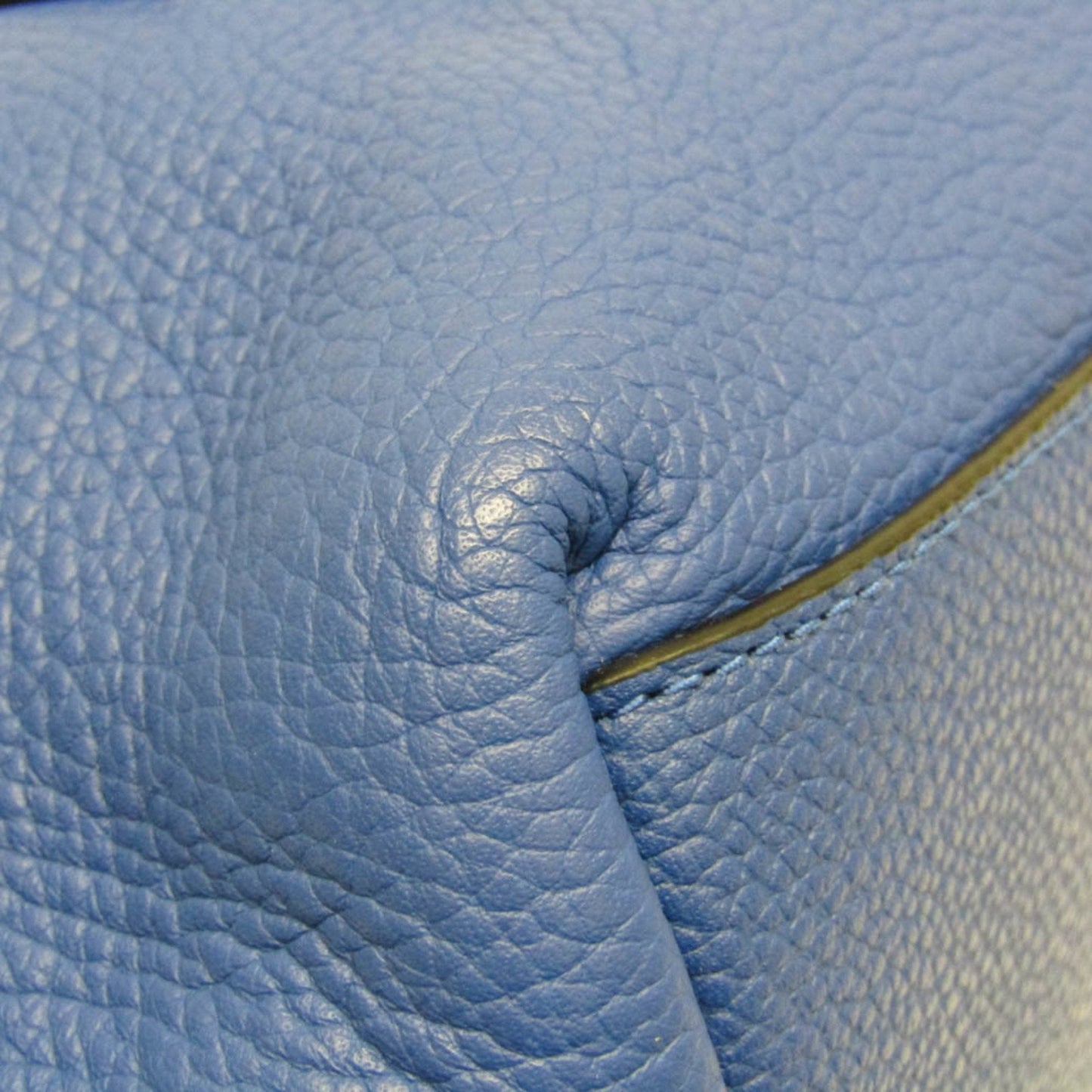 Coach Metropolitan Blue Leather Tote Bag