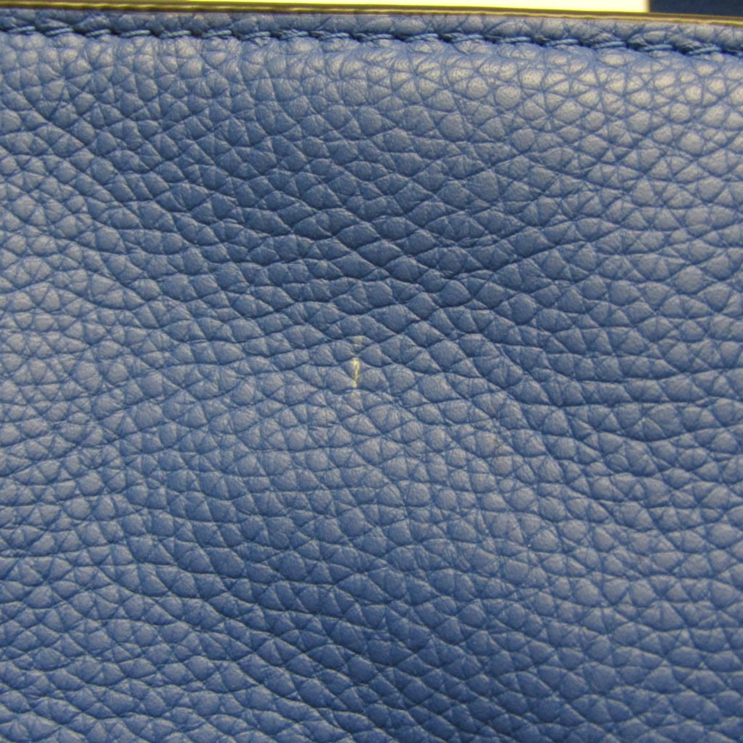 Coach Metropolitan Blue Leather Tote Bag