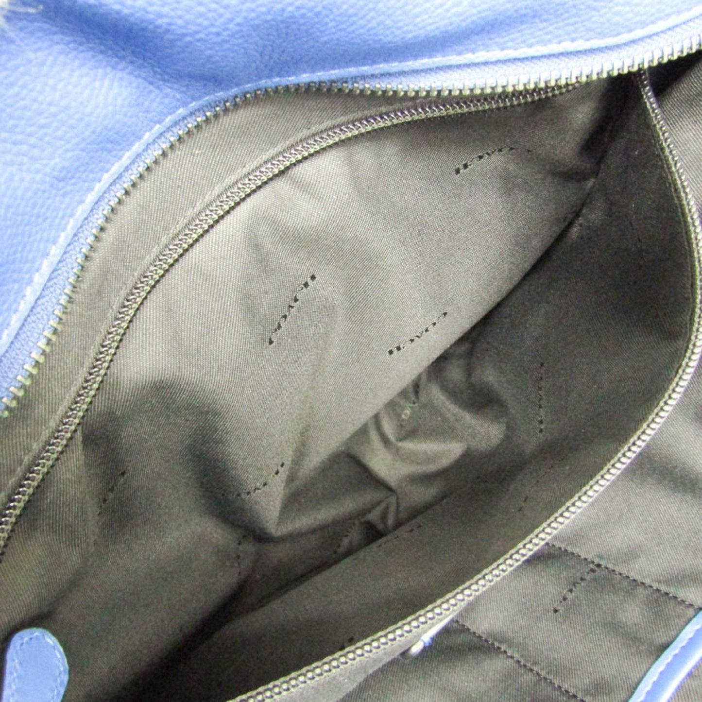Coach Metropolitan Blue Leather Tote Bag