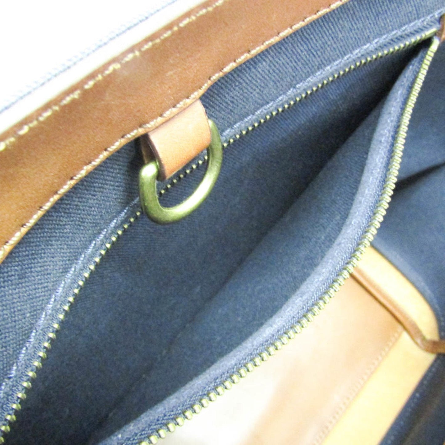 Coach Navy Canvas Tote Bag
