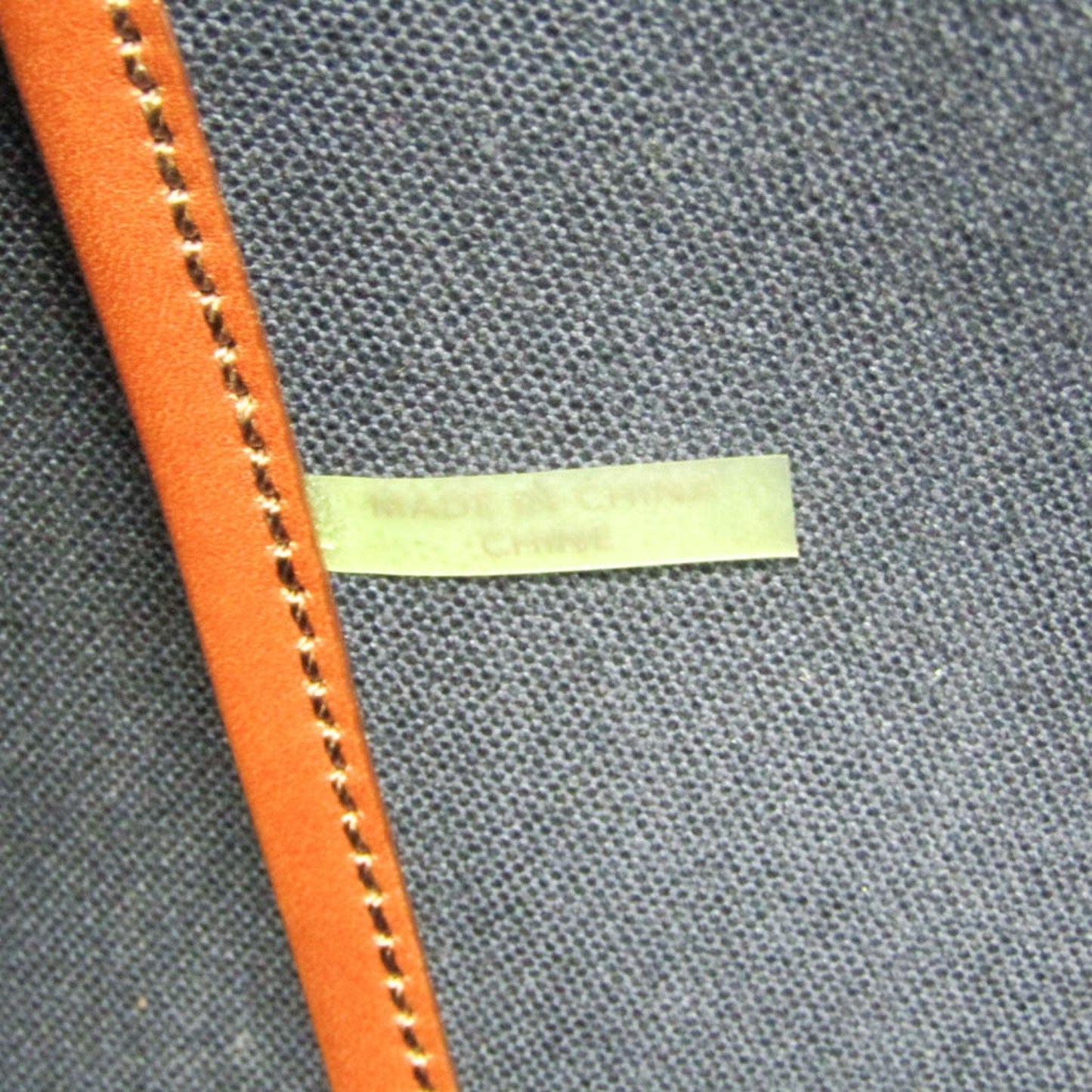 Coach Navy Canvas Tote Bag