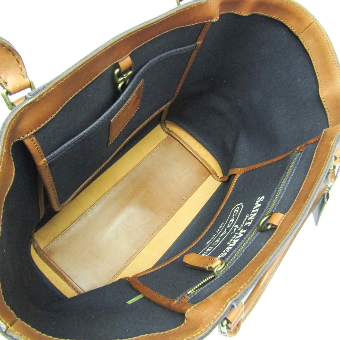 Coach Navy Canvas Tote Bag