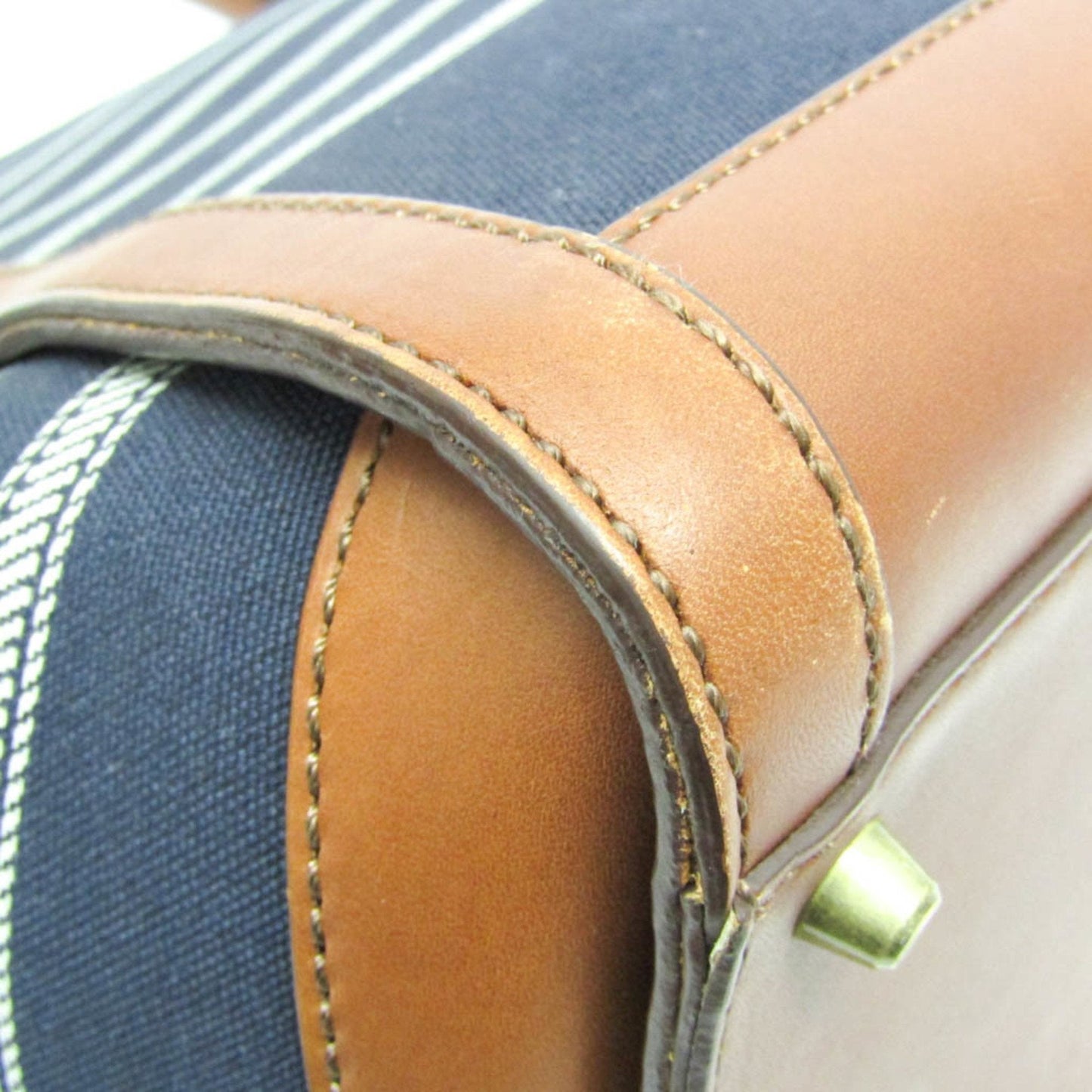 Coach Navy Canvas Tote Bag