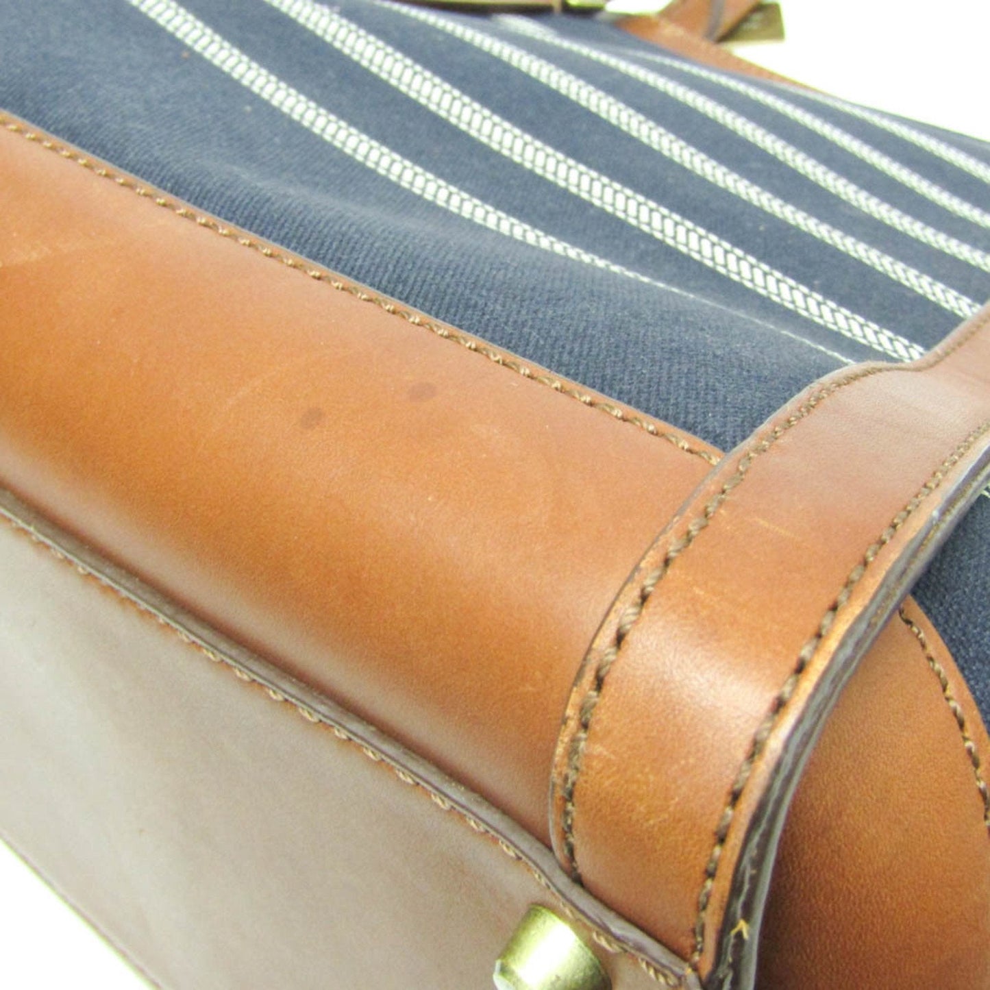 Coach Navy Canvas Tote Bag
