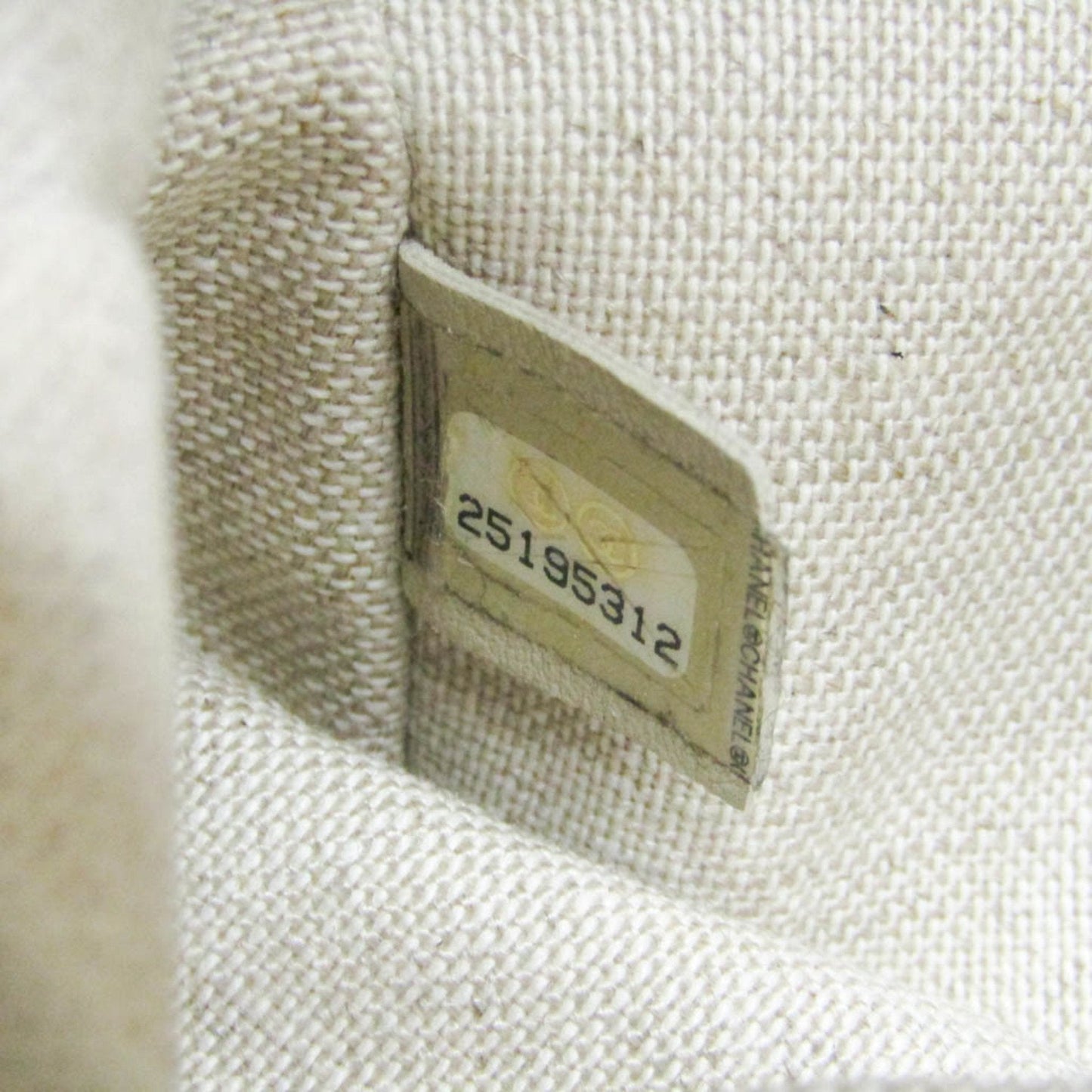 Chanel - Beige Canvas Tote Bag