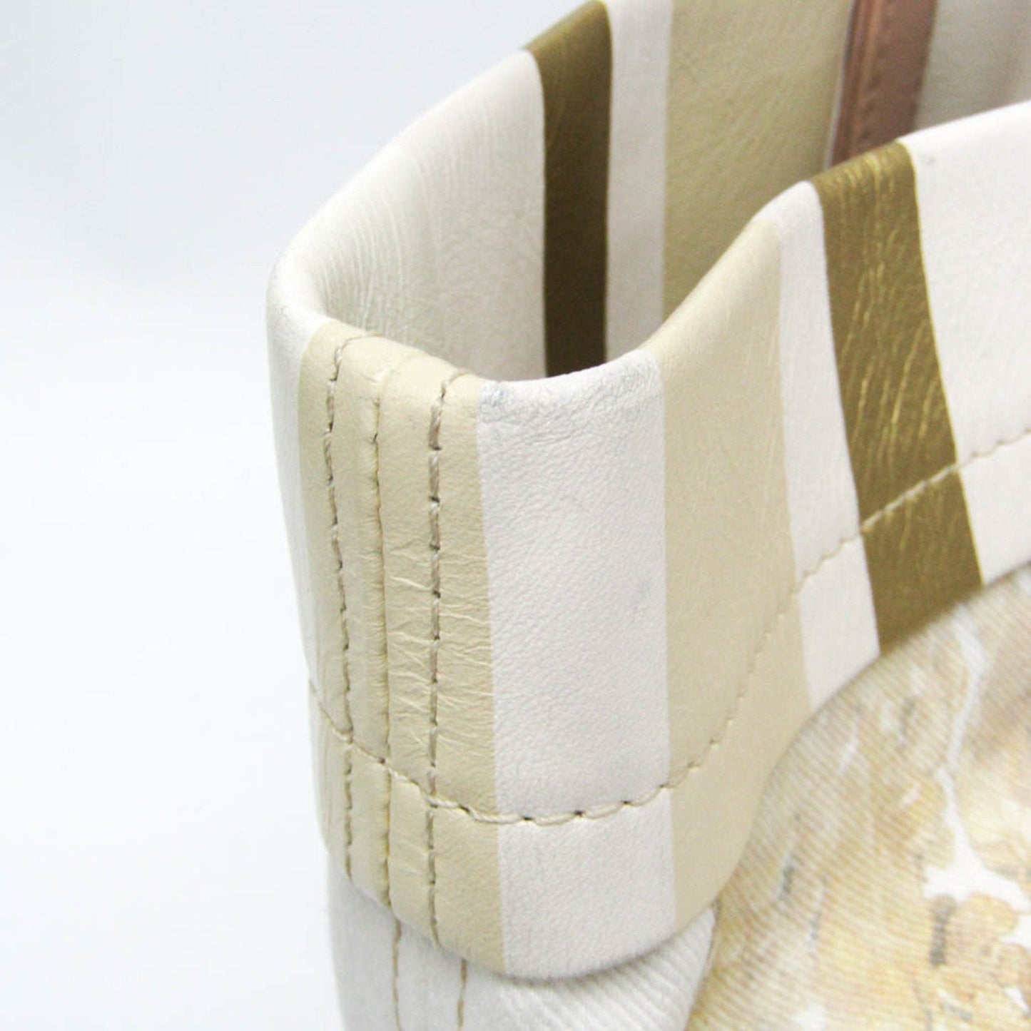 Chanel - Beige Canvas Tote Bag