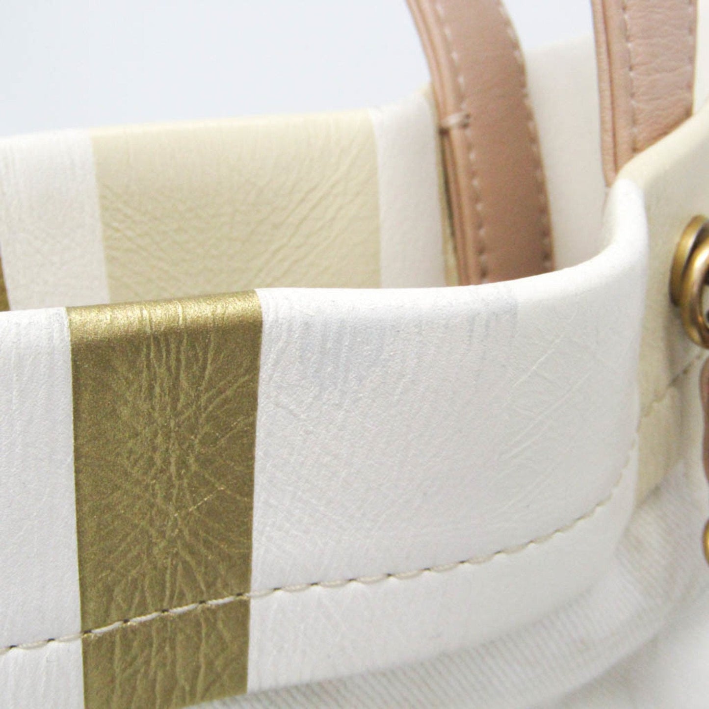 Chanel - Beige Canvas Tote Bag