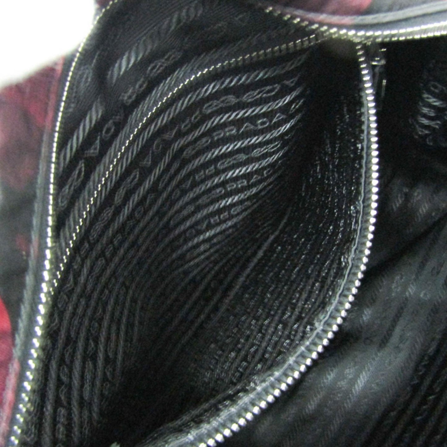 Prada -- Red Leather Shoulder Bag