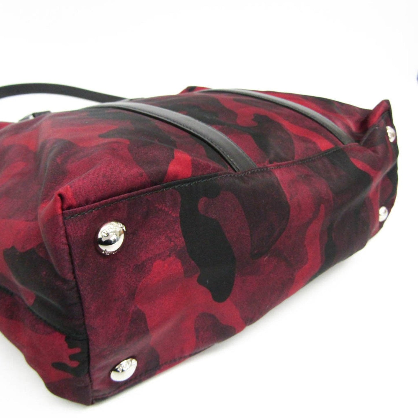 Prada -- Red Leather Shoulder Bag