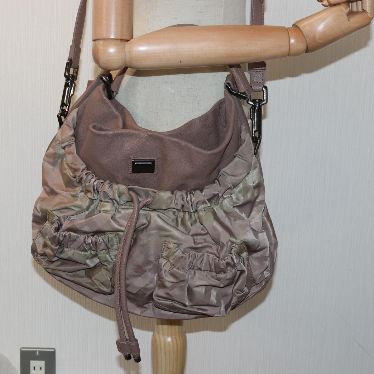 Burberry - Brown Leather Shoulder Bag