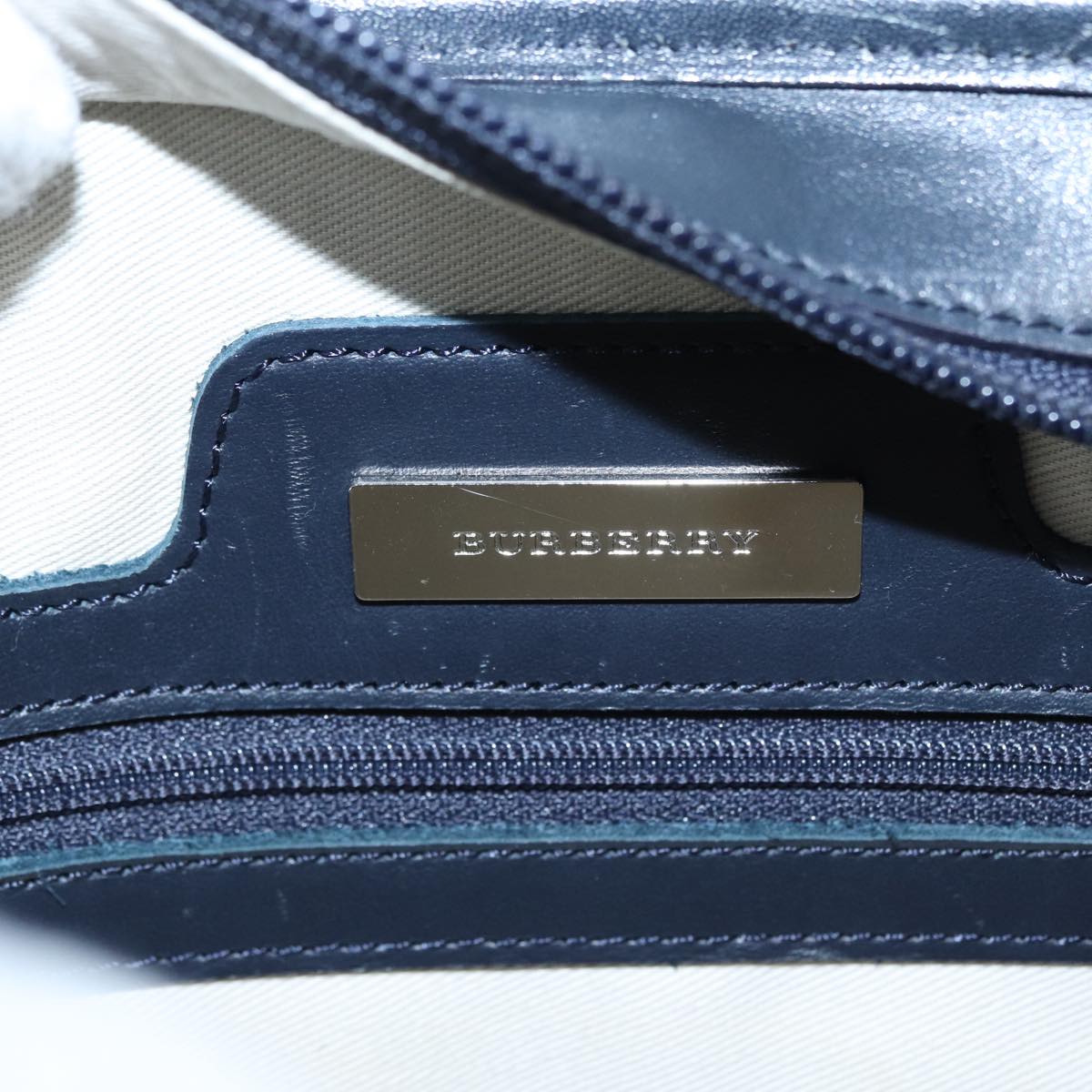 Burberry Beige Canvas Shoulder Bag