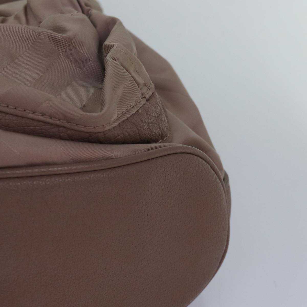 Burberry - Brown Leather Shoulder Bag