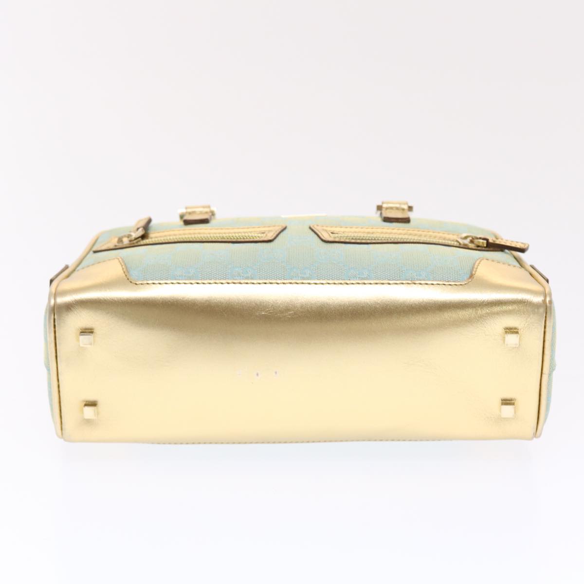 Gucci -- Blue Canvas Handbag
