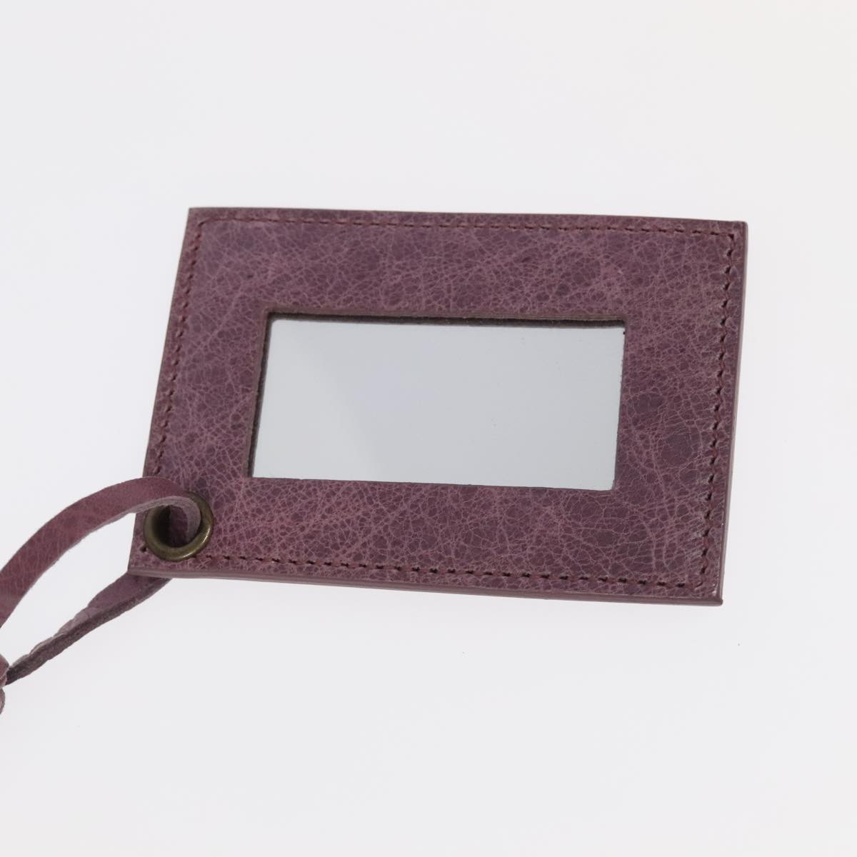 Balenciaga City Purple Leather Shoulder Bag