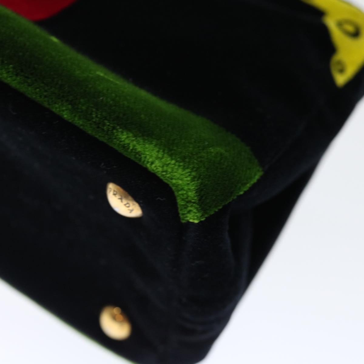 Prada -- Multicolour Velvet Handbag