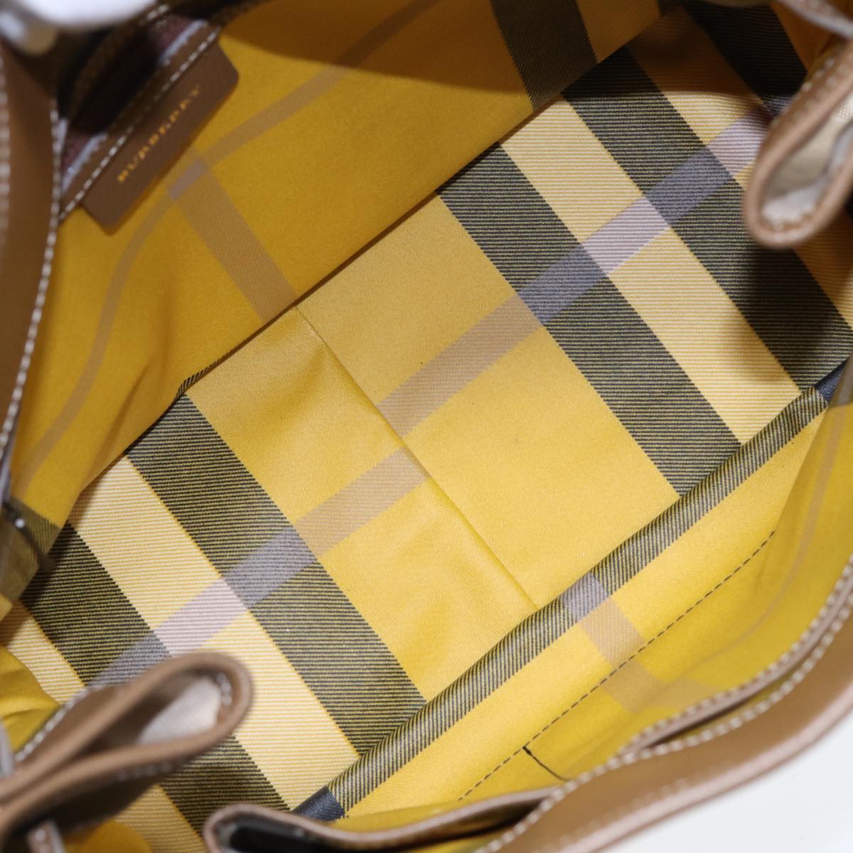 Burberry Beige Canvas Handbag