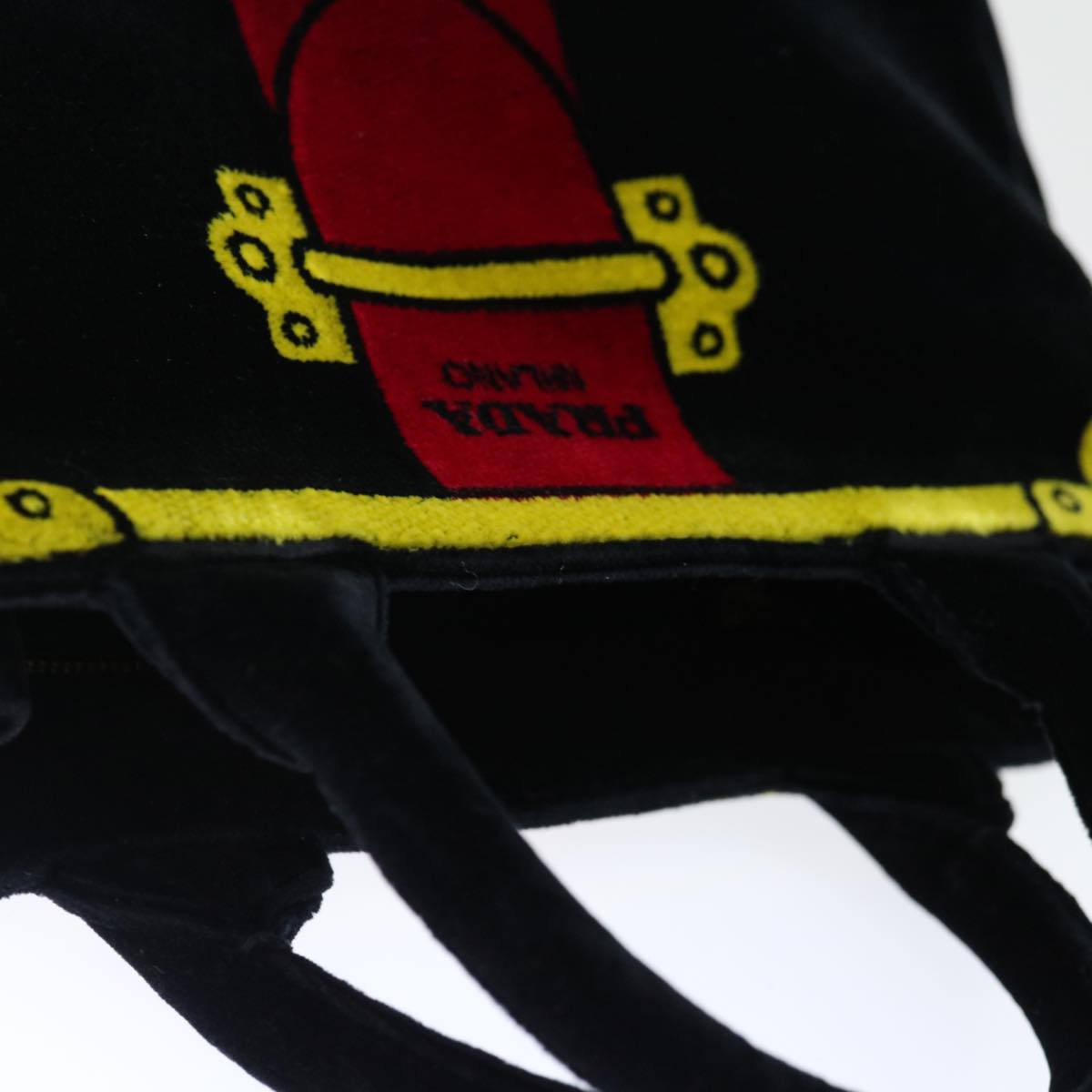 Prada -- Multicolour Velvet Handbag
