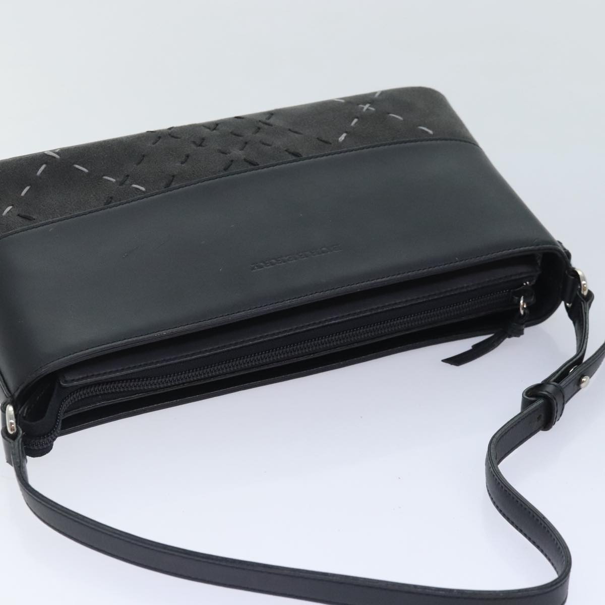 Burberry Black Leather Shoulder Bag