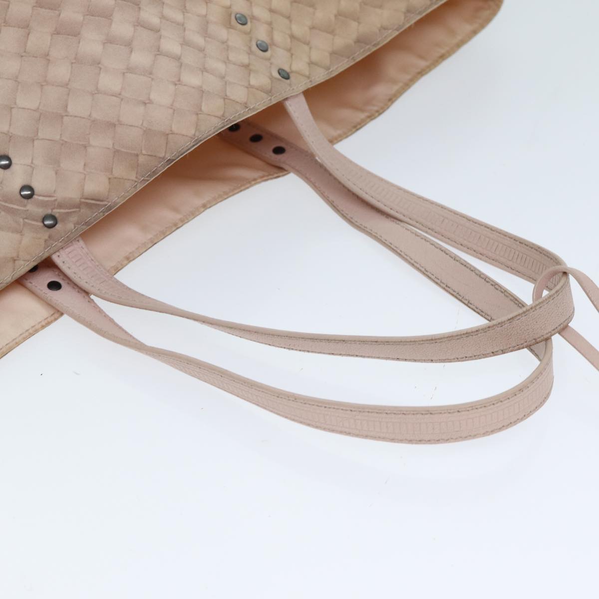 Bottega Veneta Intreccio Mirage Beige Synthetic Tote Bag