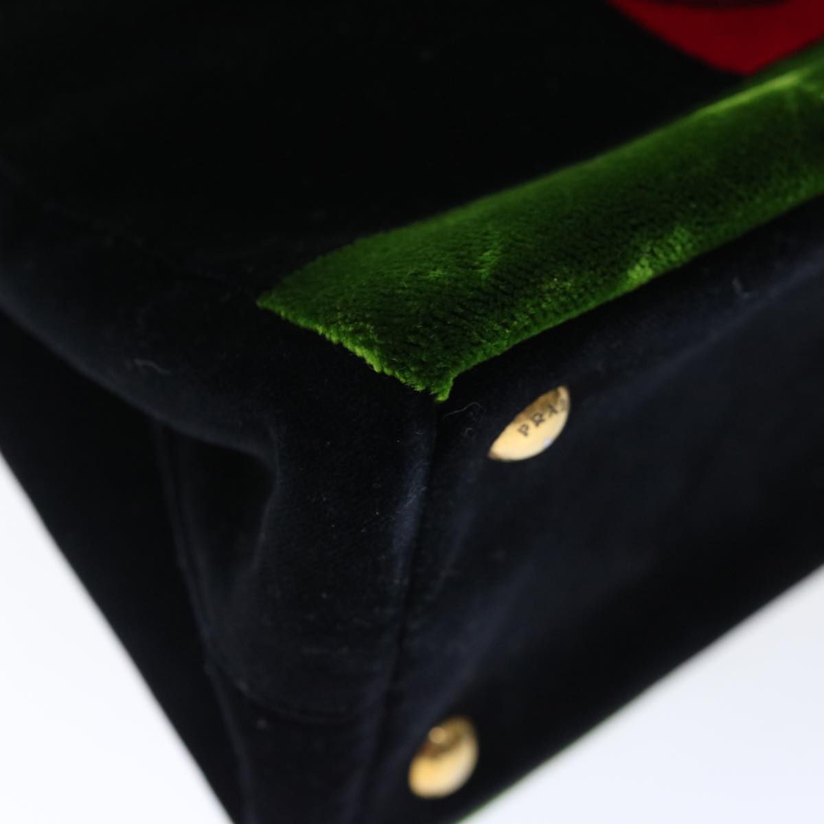 Prada -- Multicolour Velvet Handbag