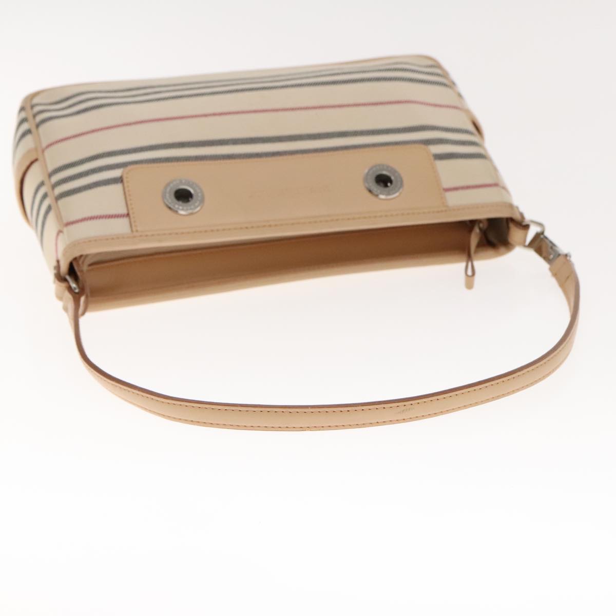 Burberry Beige Canvas Shoulder Bag