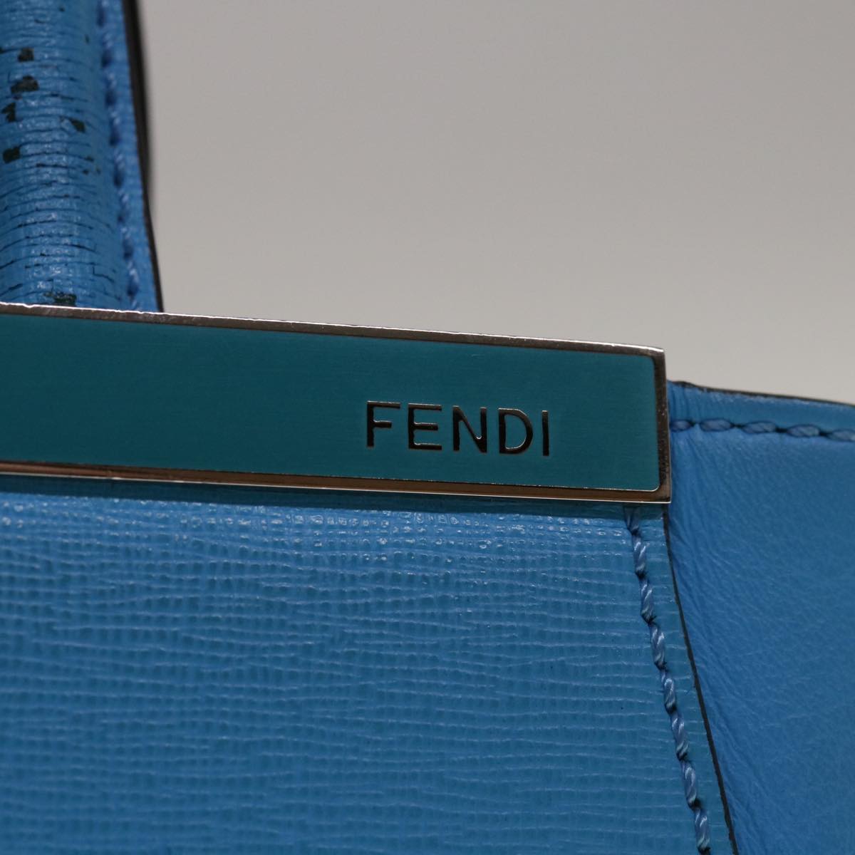 Fendi 2Jours Black Leather Handbag