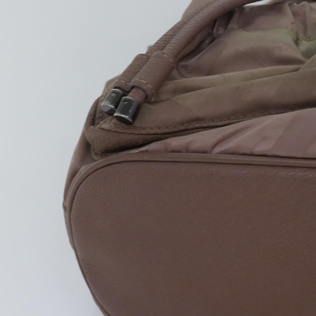 Burberry - Brown Leather Shoulder Bag