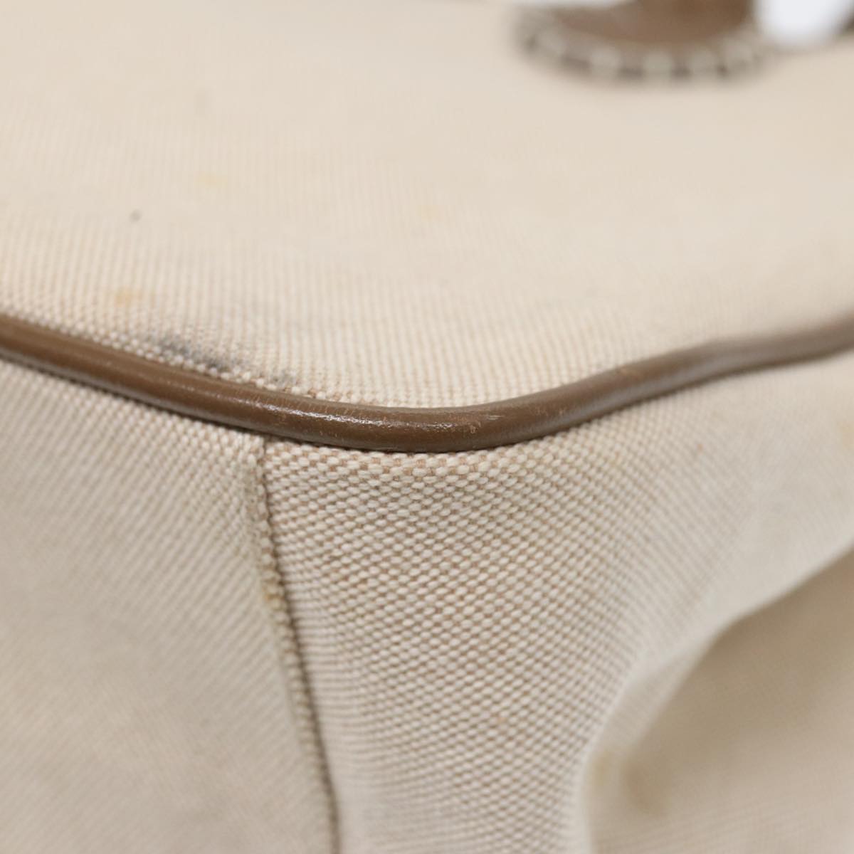 Burberry Beige Canvas Handbag