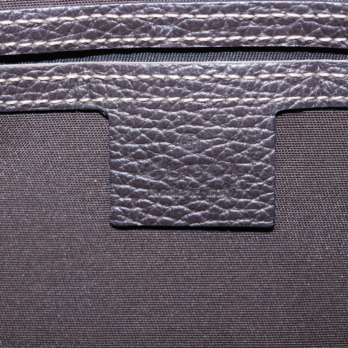 Gucci Abbey Beige Canvas Tote Bag