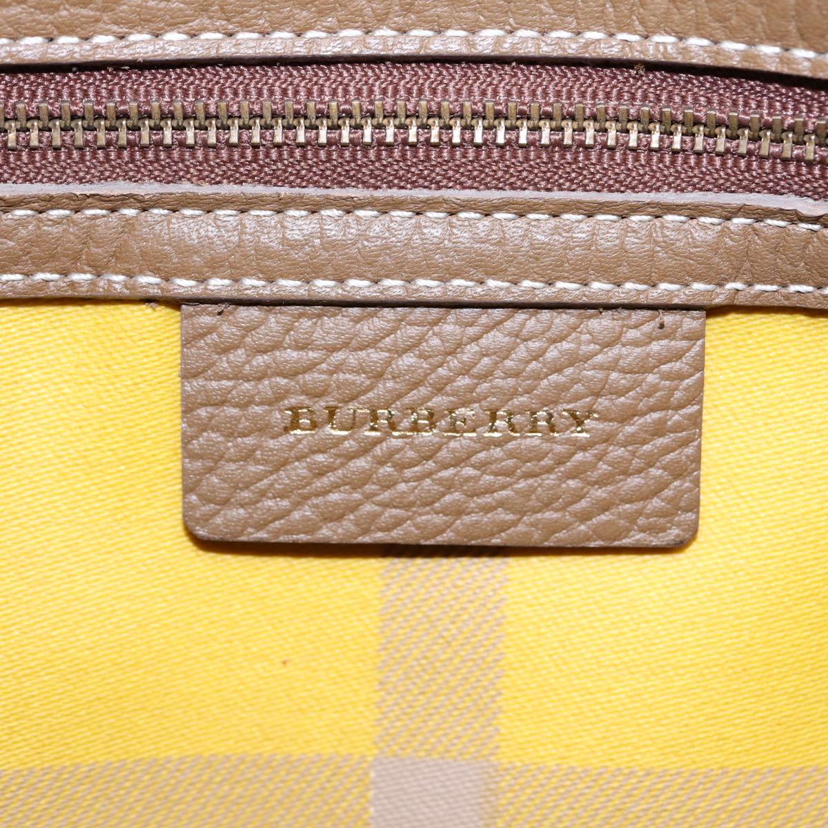 Burberry Beige Canvas Handbag