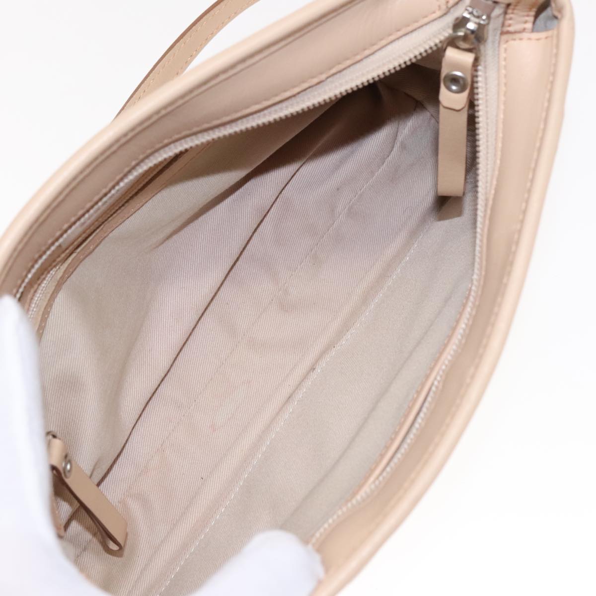 Burberry Beige Canvas Shoulder Bag