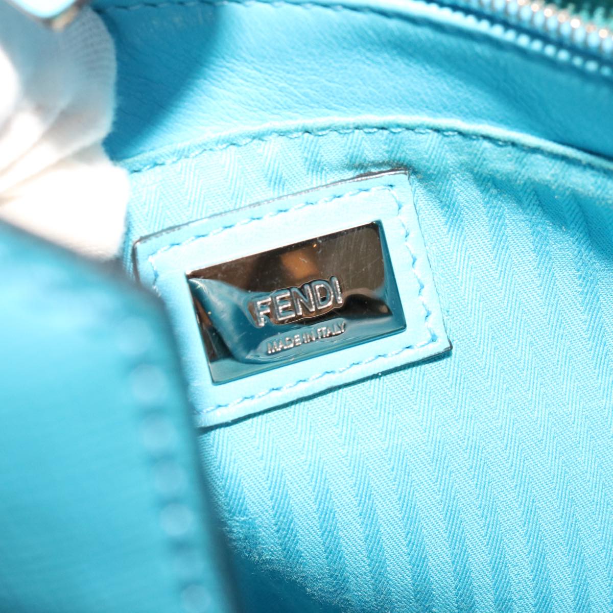 Fendi 2Jours Black Leather Handbag
