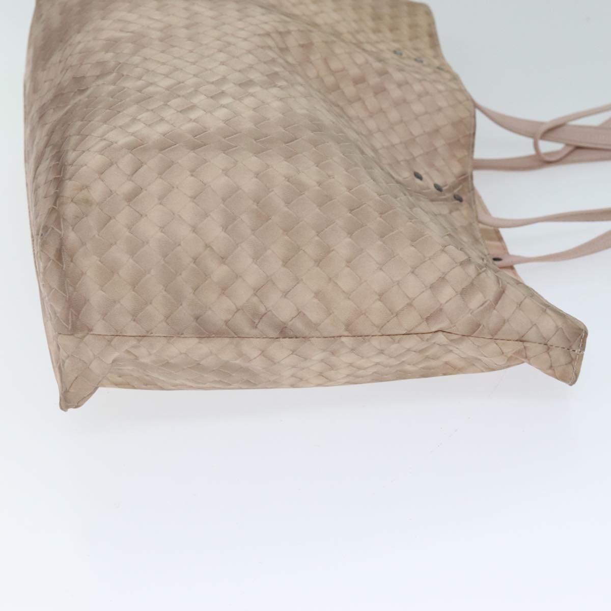 Bottega Veneta Intreccio Mirage Beige Synthetic Tote Bag