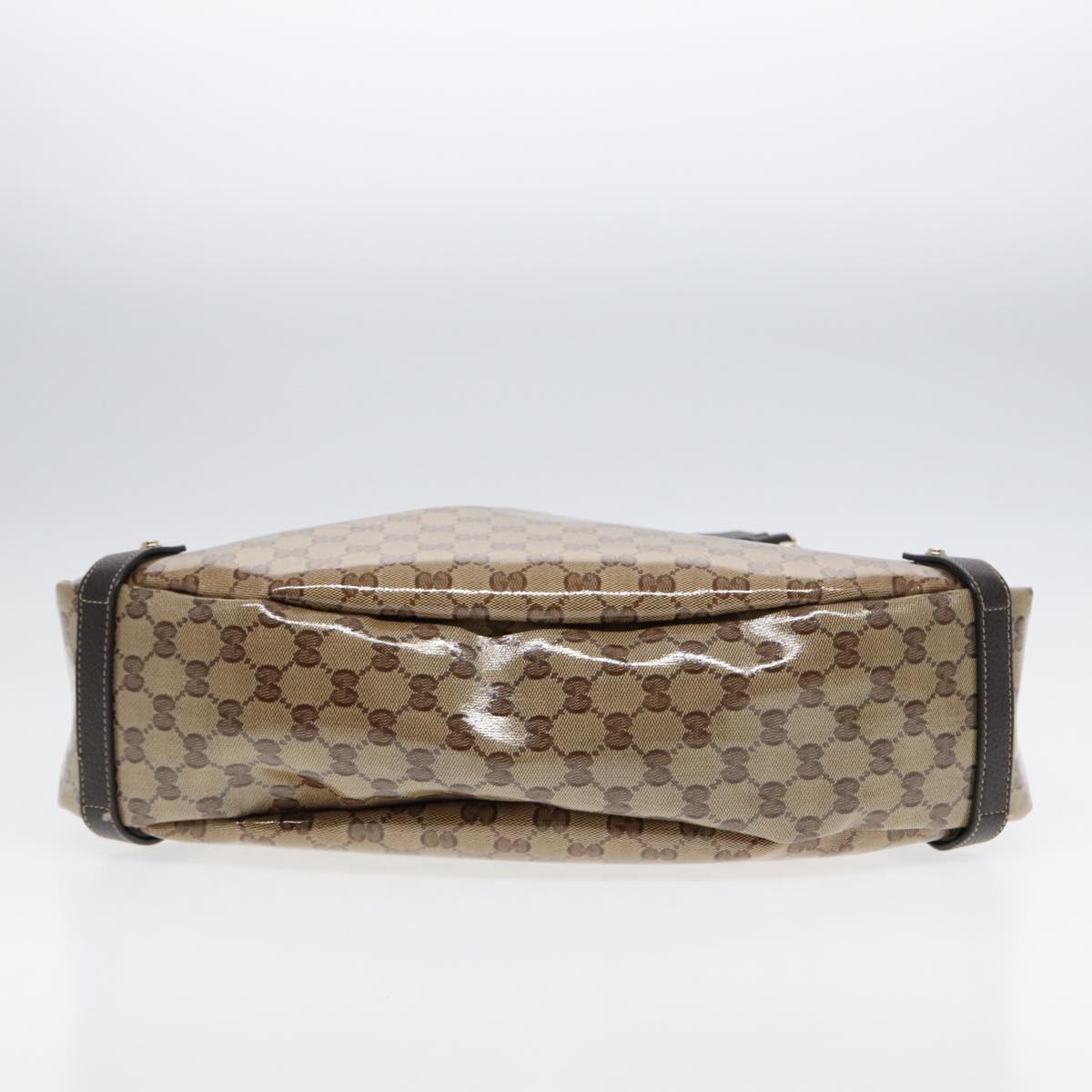 Gucci Abbey Beige Canvas Tote Bag