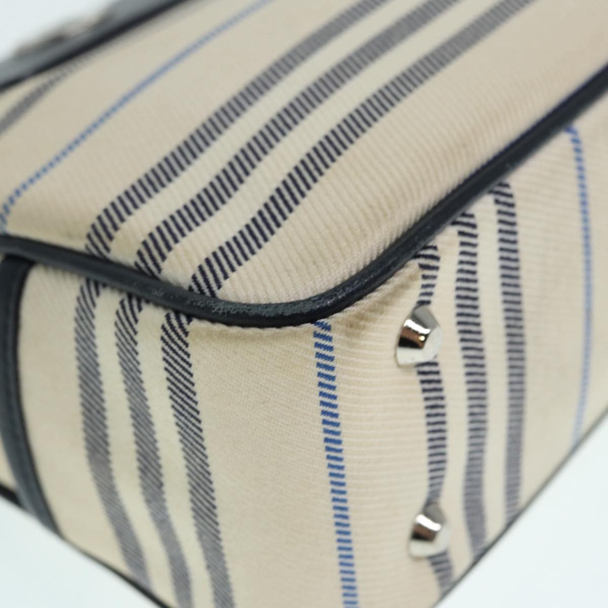 Burberry Beige Canvas Shoulder Bag