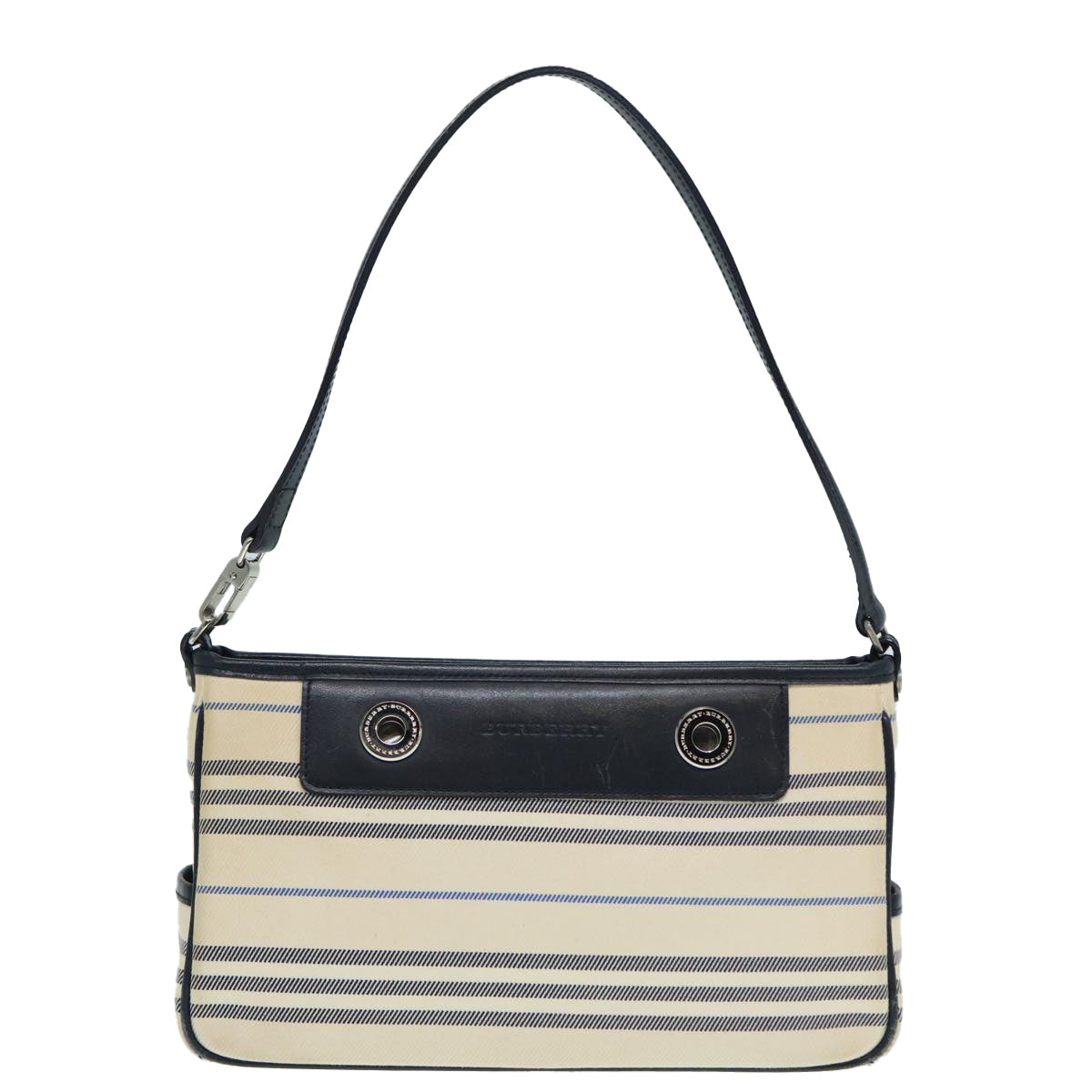 Burberry Beige Canvas Shoulder Bag