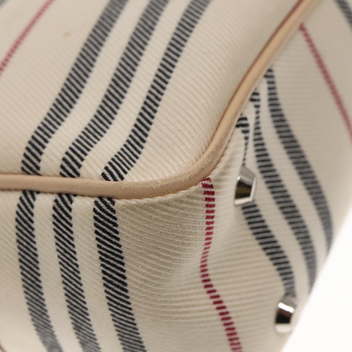 Burberry Beige Canvas Shoulder Bag