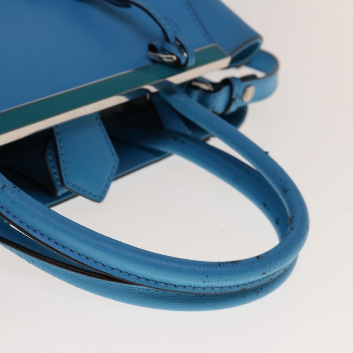 Fendi 2Jours Black Leather Handbag