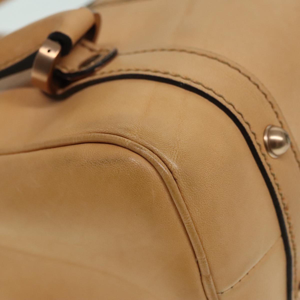 Gucci Beige Leather Handbag