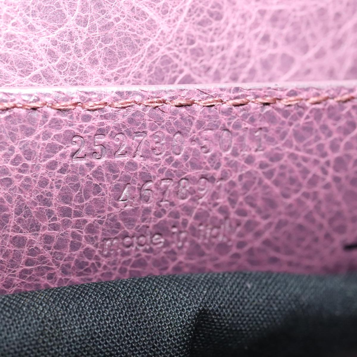 Balenciaga City Purple Leather Shoulder Bag