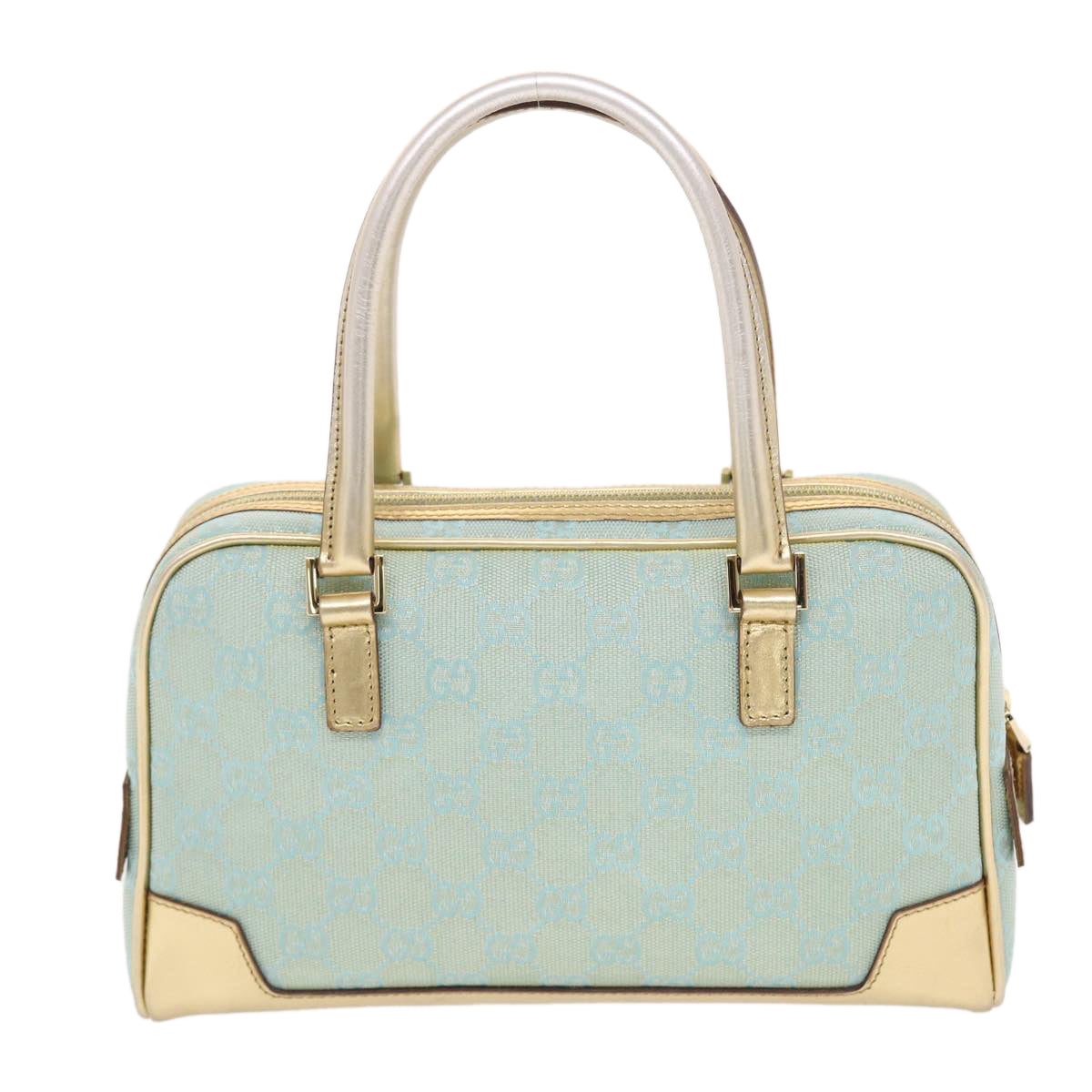 Gucci -- Blue Canvas Handbag