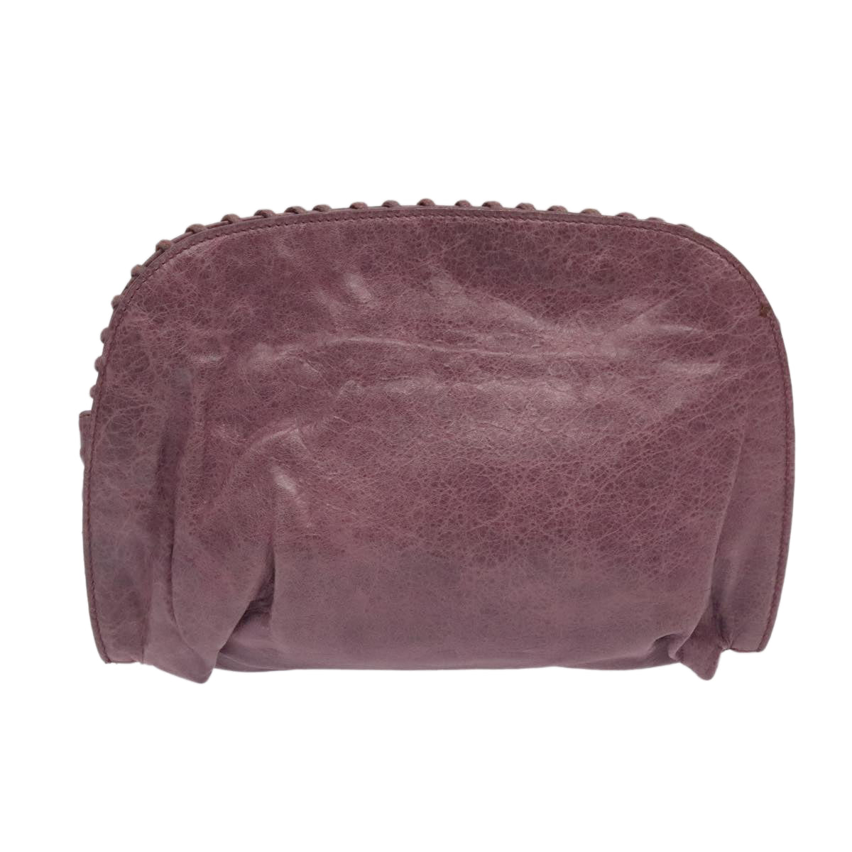 Balenciaga City Purple Leather Shoulder Bag