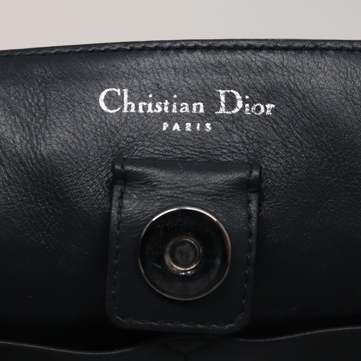 Dior Diorissimo White Leather Handbag