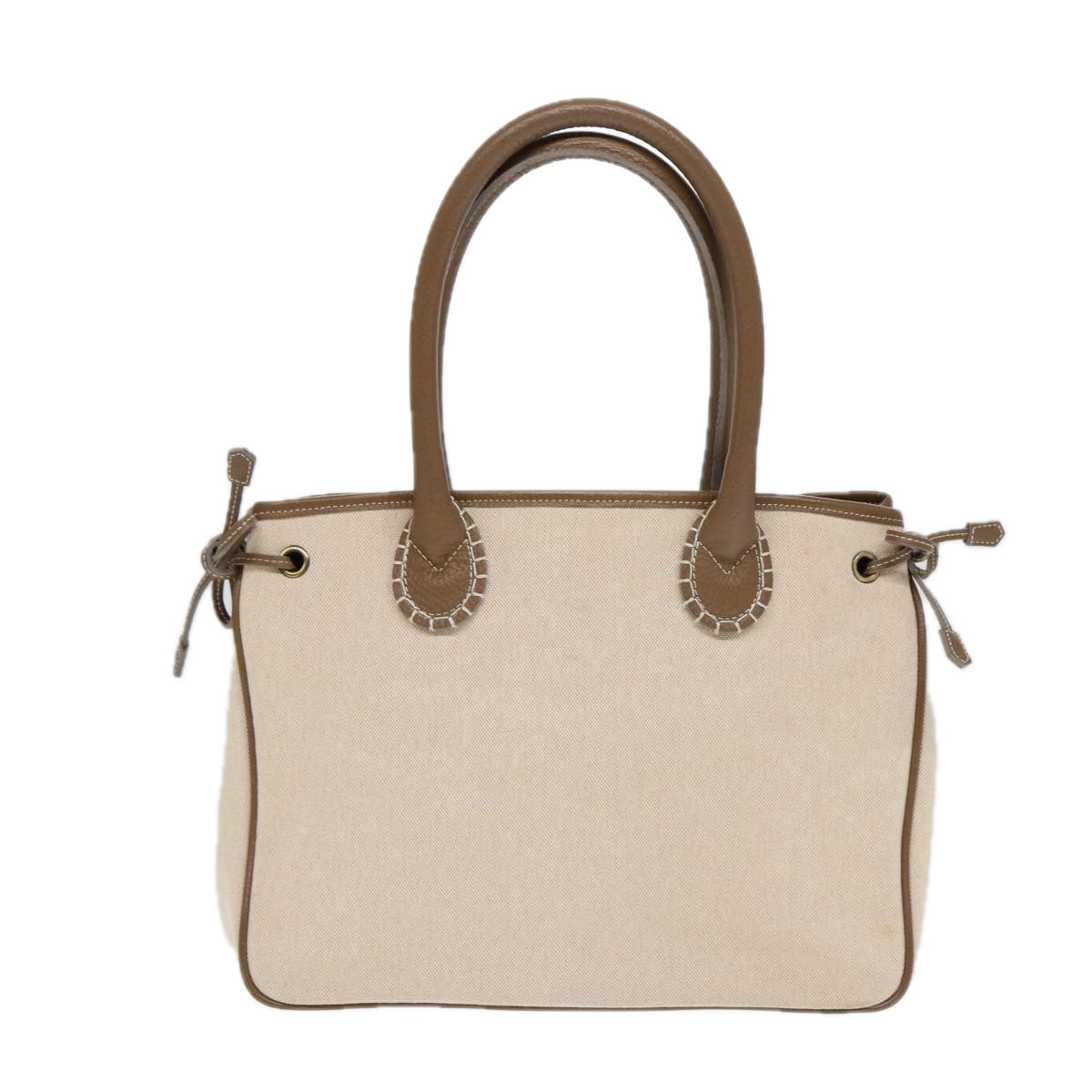 Burberry Beige Canvas Handbag