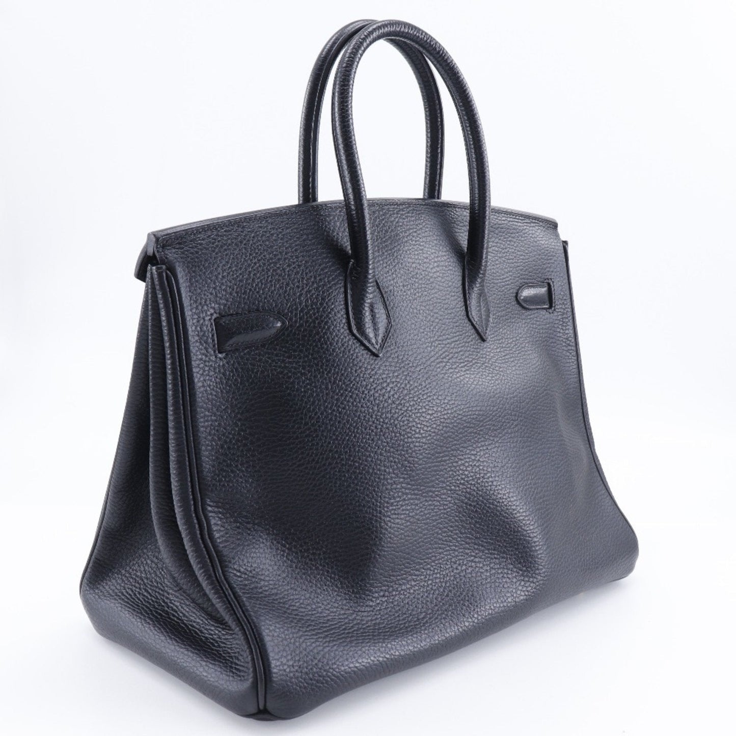 Hermes Black Ardennes Leather Handbag