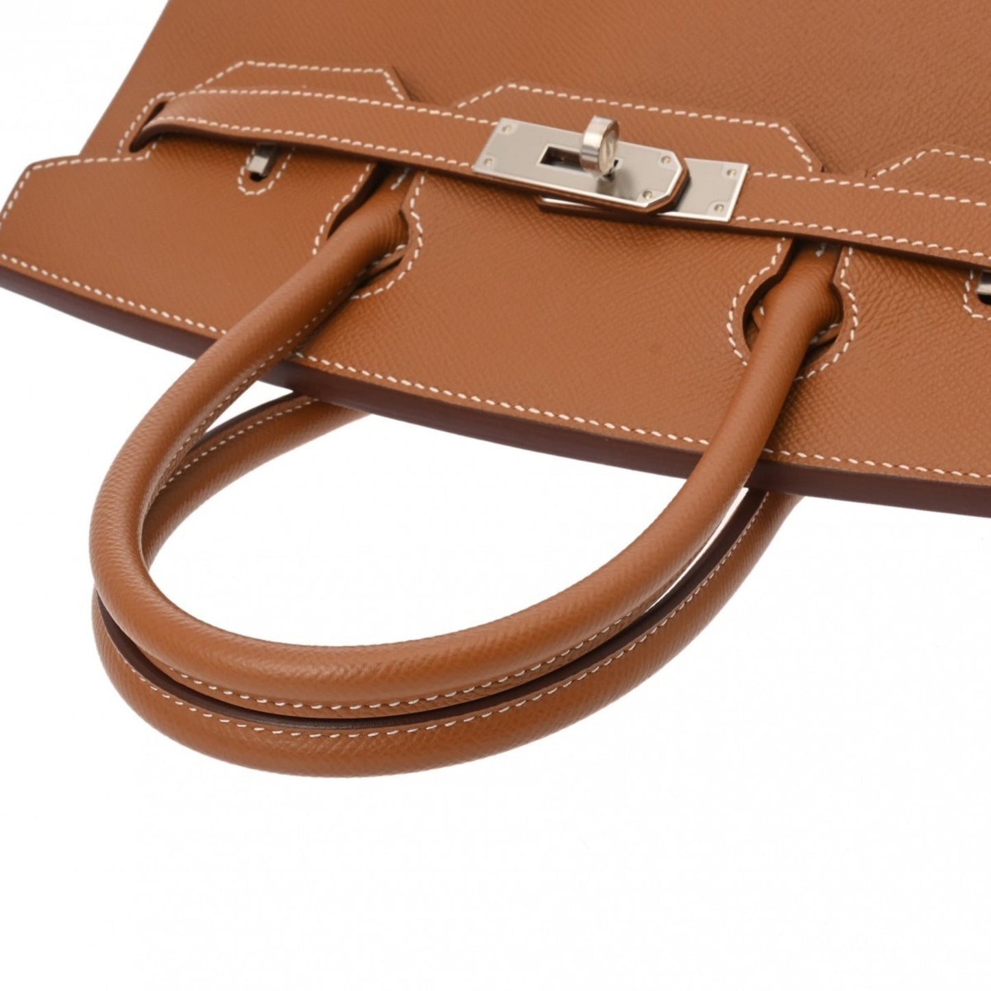 Hermes Birkin Gold Epsom Leather Handbag