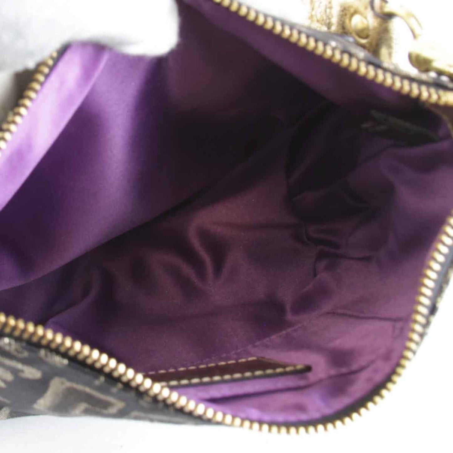 Coach Black Canvas Shoulder Bag