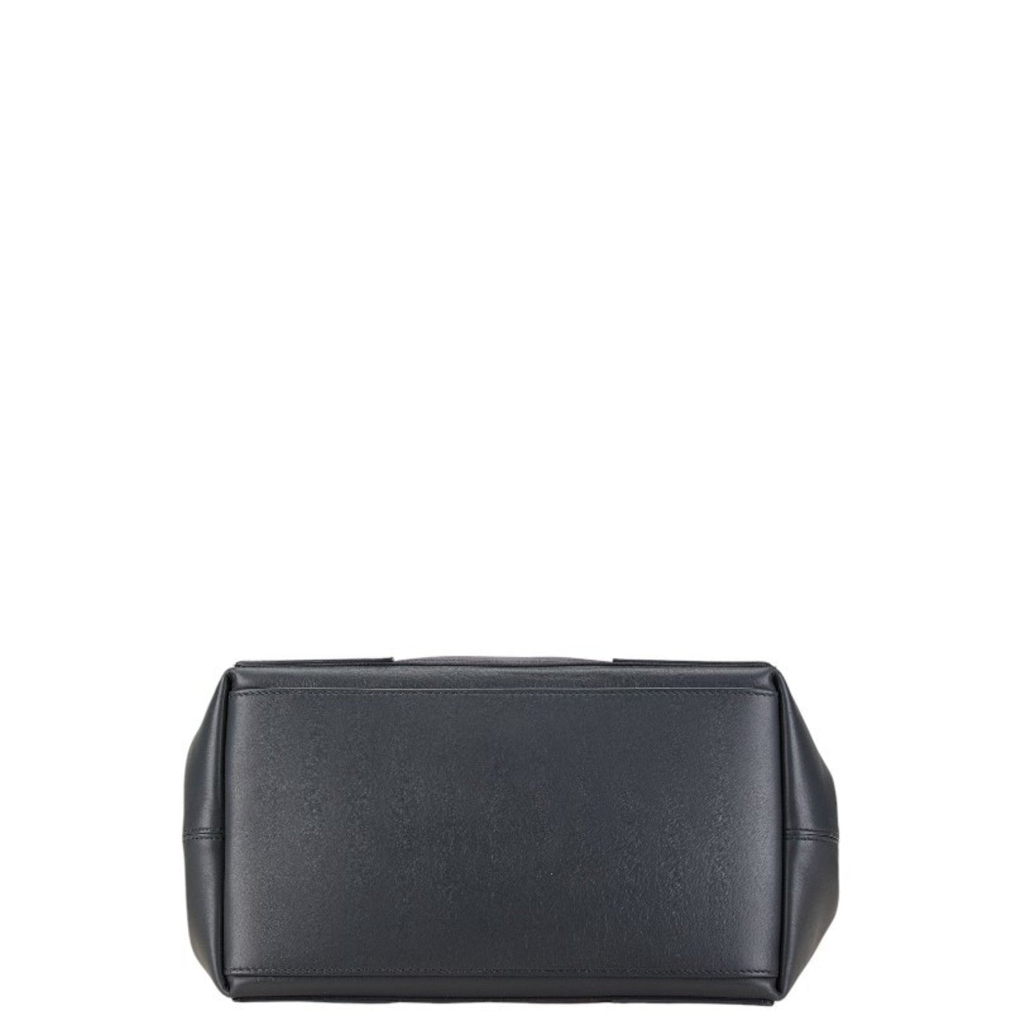 Balenciaga Gray Leather Canvas Handbag Tote Bag