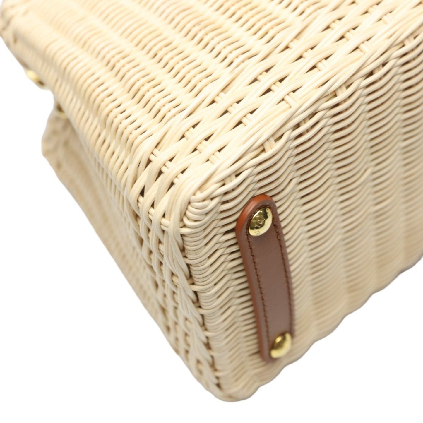 Louis Vuitton Beige Brown Leather Shoulder Bag